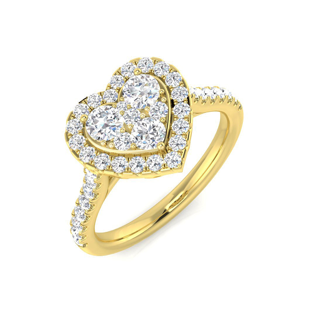 SR500 — Ring - 9k Yellow Gold