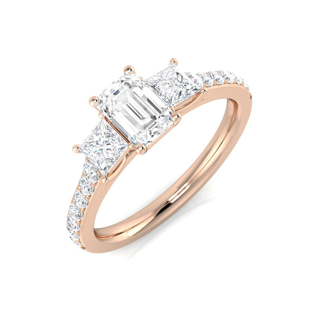 SR507 — Ring - 9k Rose Gold