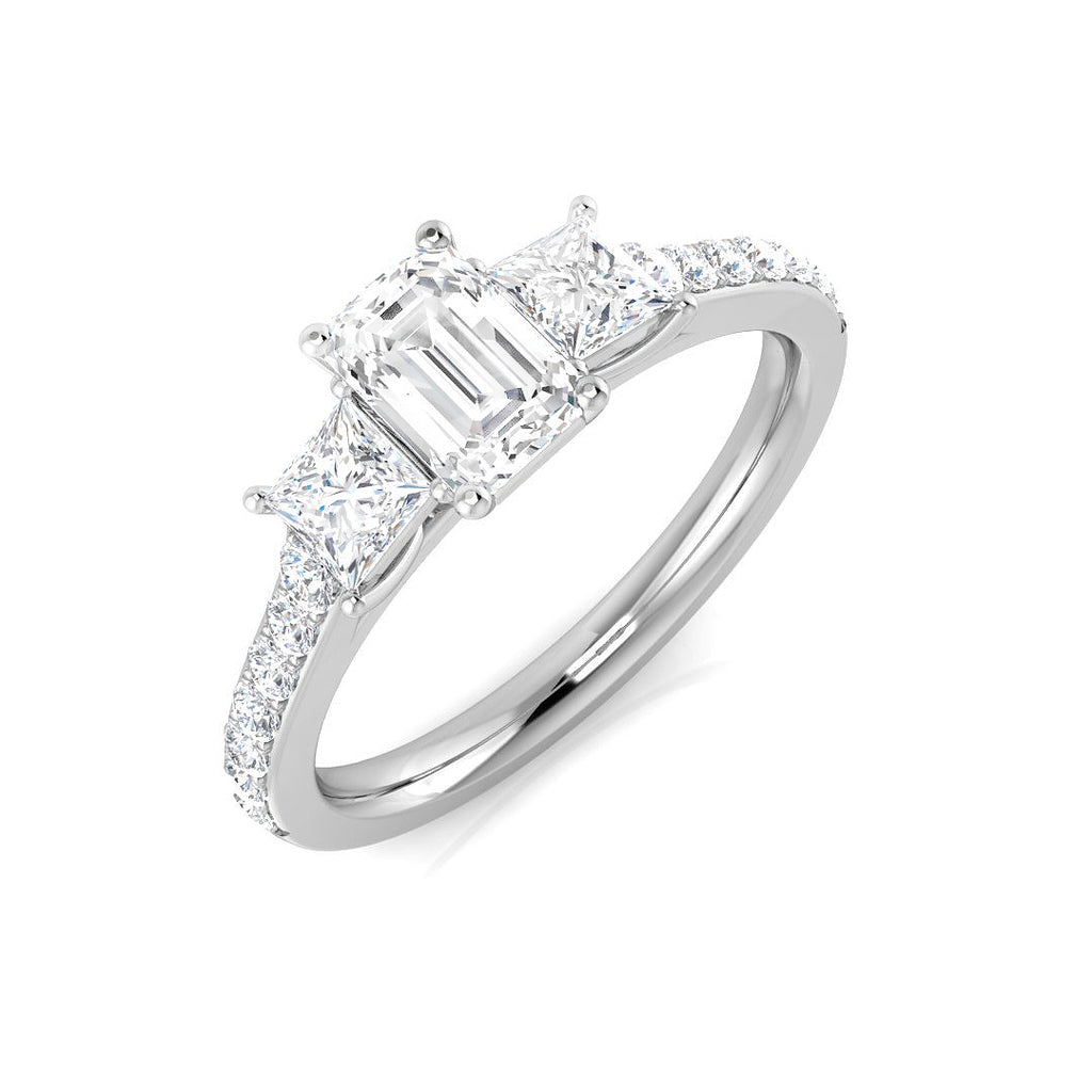 SR507 — Ring - 9k White Gold