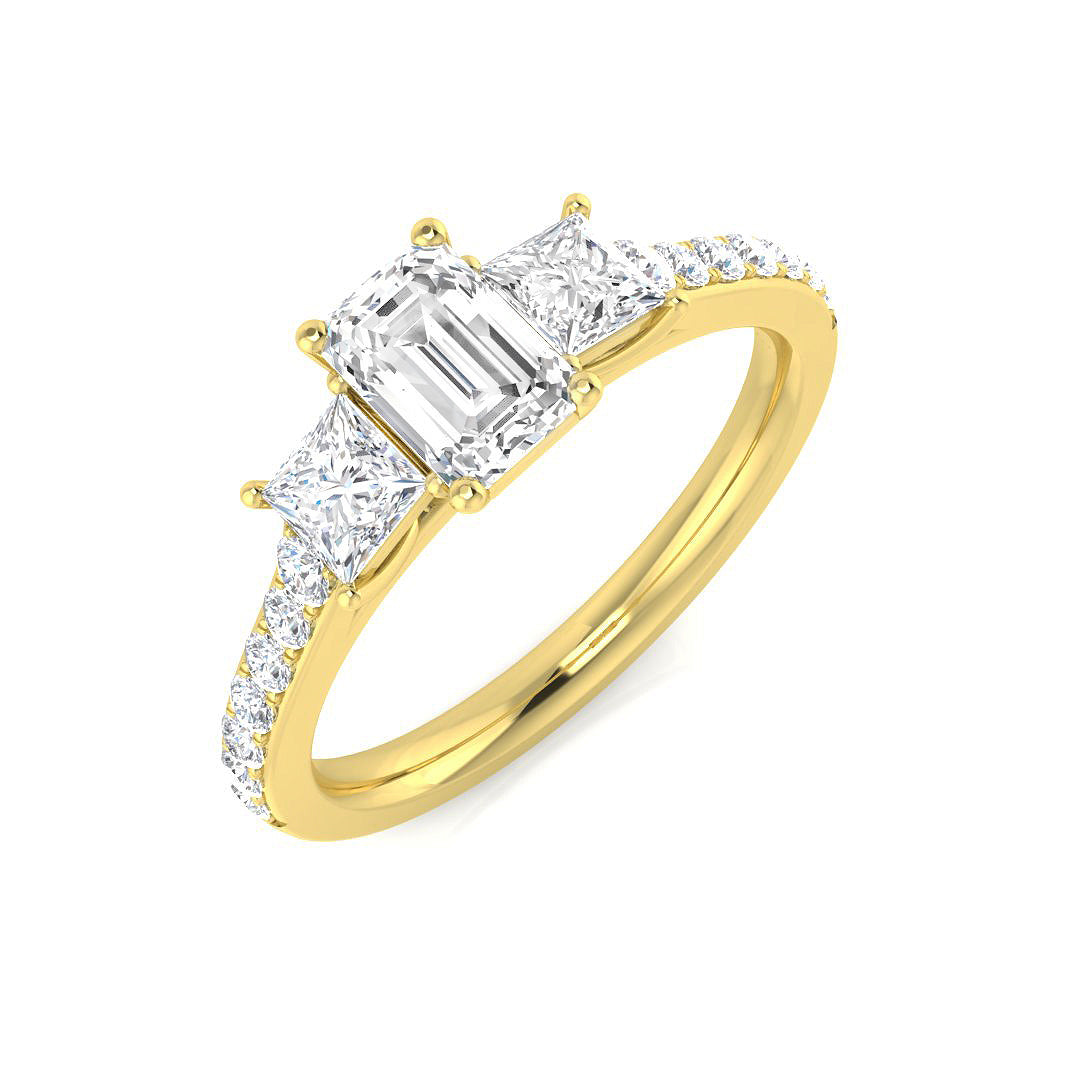 SR507 — Ring - 9k Yellow Gold