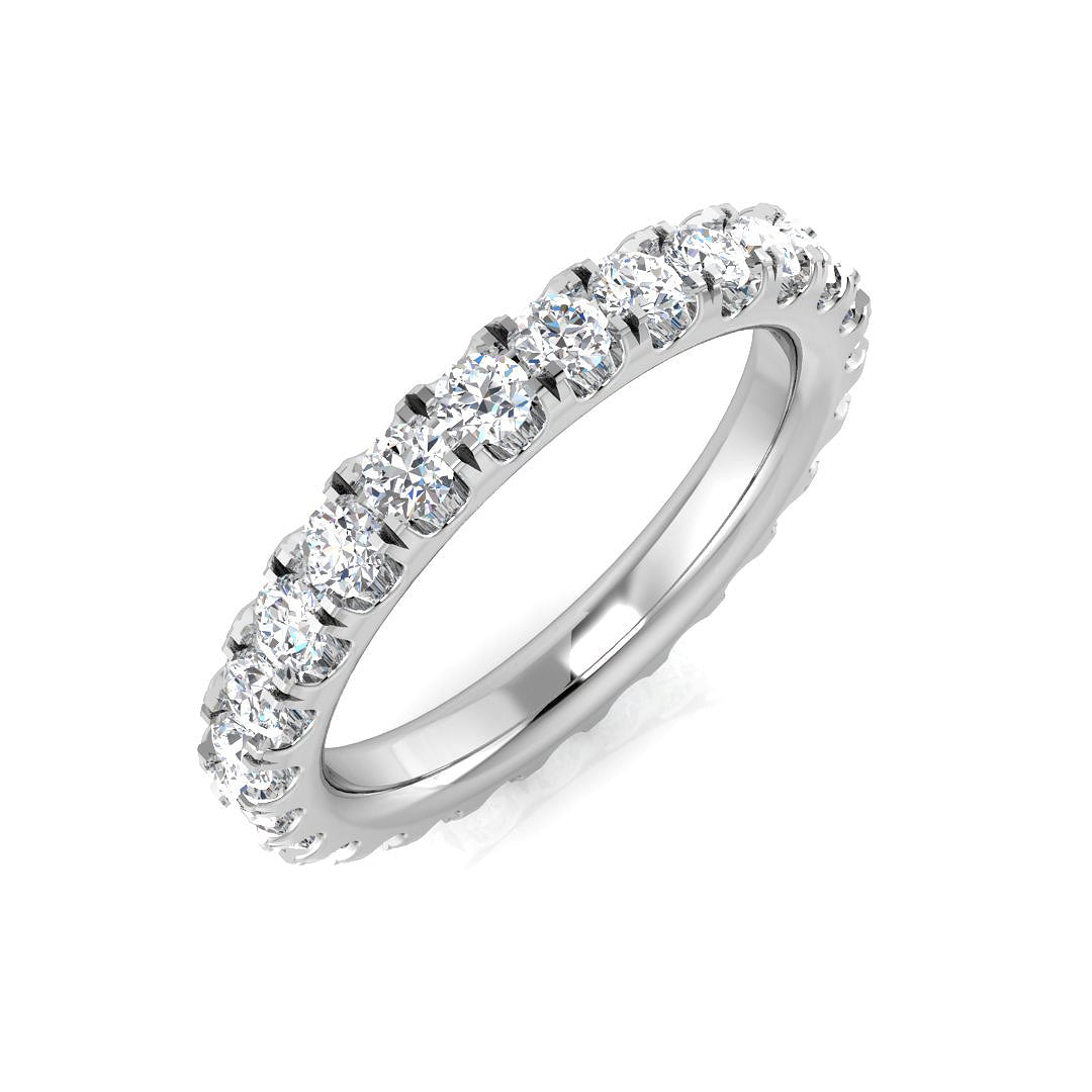 SR512 — Ring - 9k White Gold