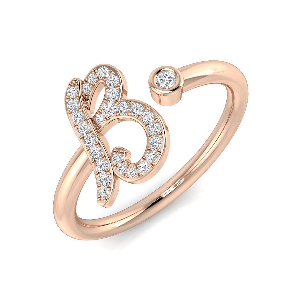 SR52-B — Ring - 9k Rose Gold