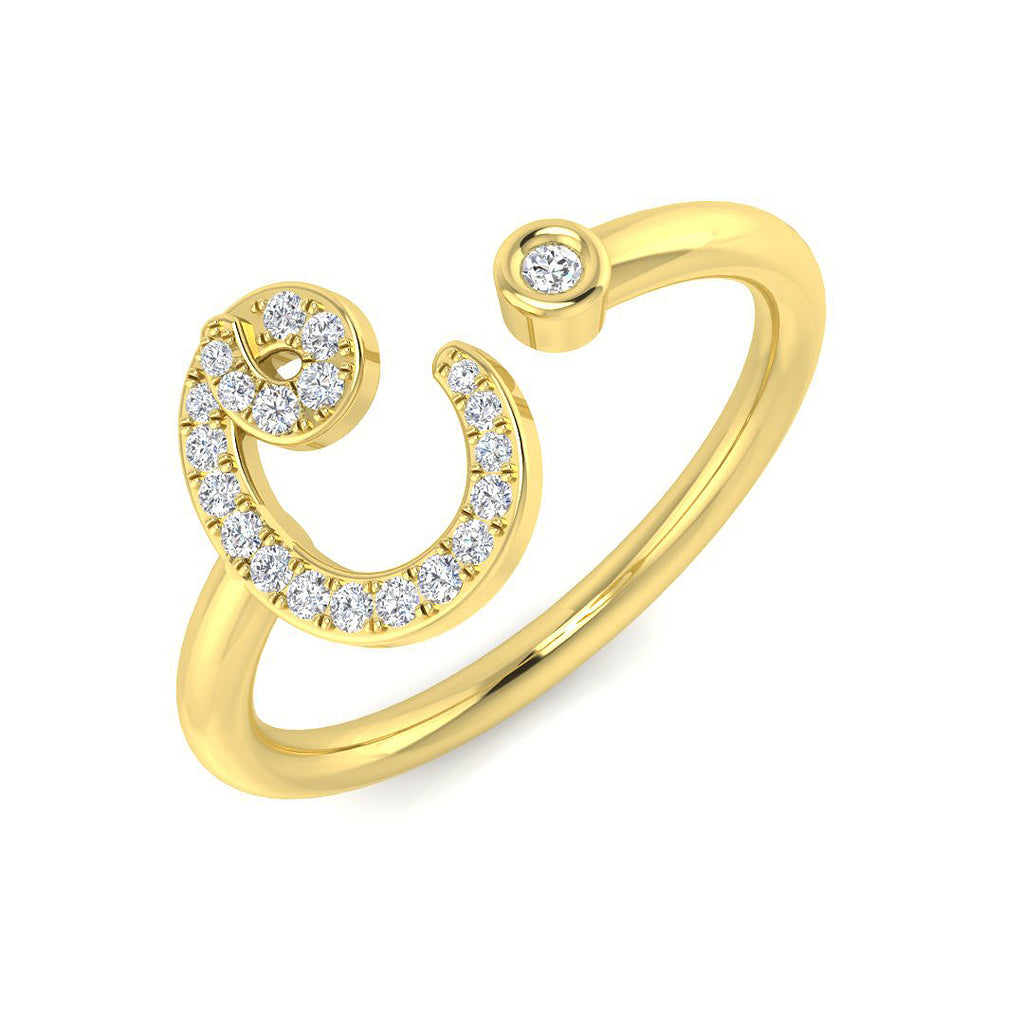 SR52-C — Ring - 9k Yellow Gold