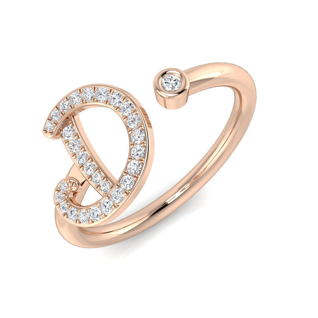 SR52-D — Ring - 9k Rose Gold