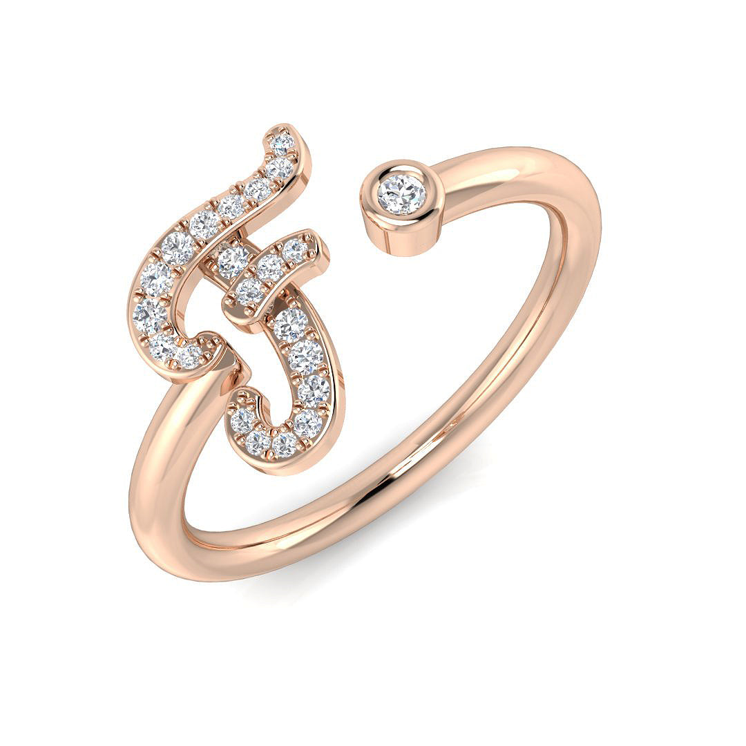SR52-F — Ring - 9k Rose Gold
