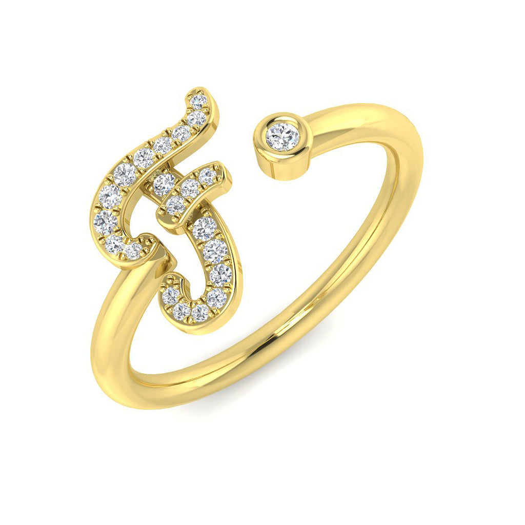 SR52-F — Ring - 9k Yellow Gold