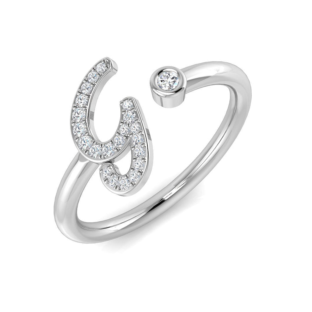 SR52-G — Ring - 9k White Gold