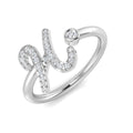 SR52-H — Ring - 9k White Gold