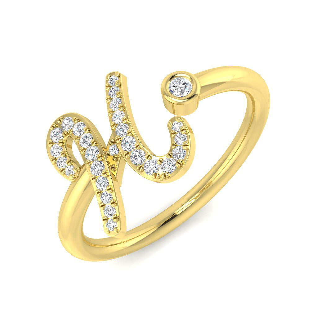 SR52-H — Ring - 9k Yellow Gold