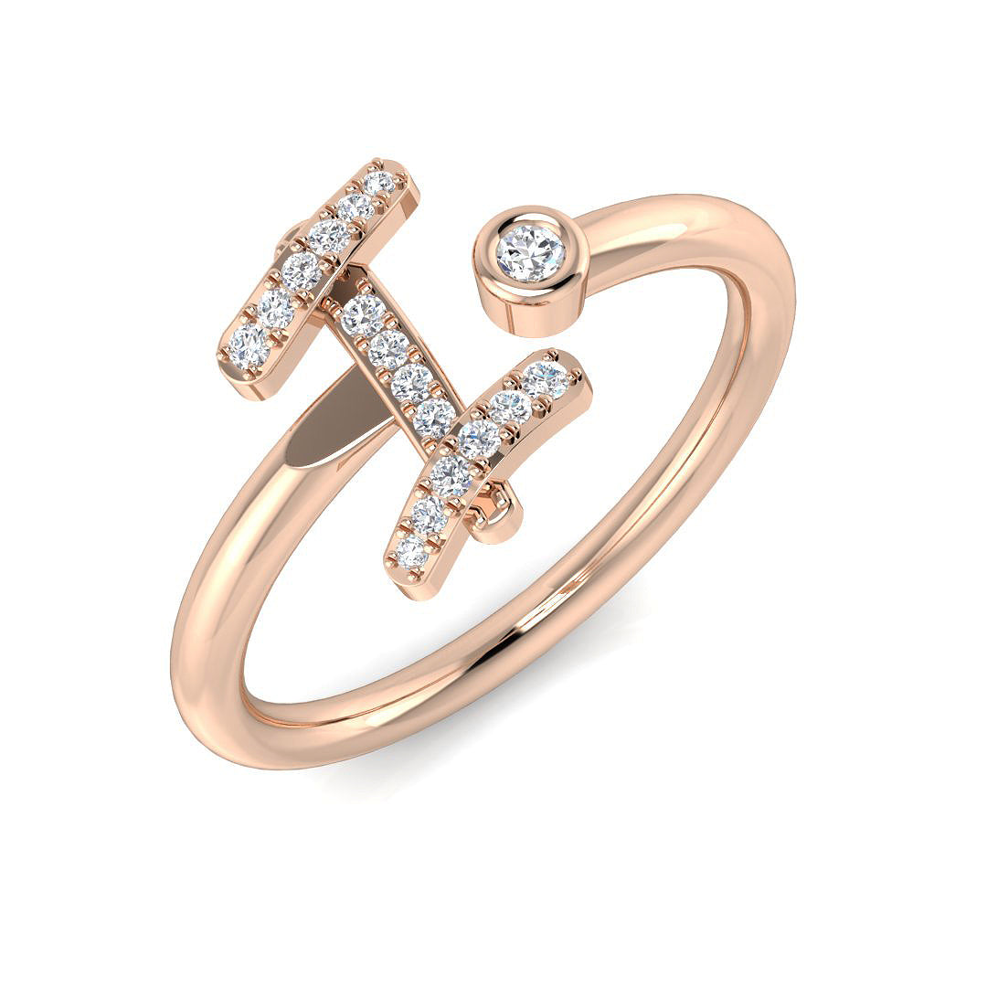 SR52-I — Ring - 9k Rose Gold