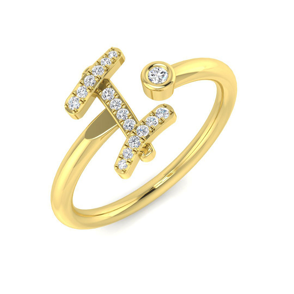 SR52-I — Ring - 9k Yellow Gold