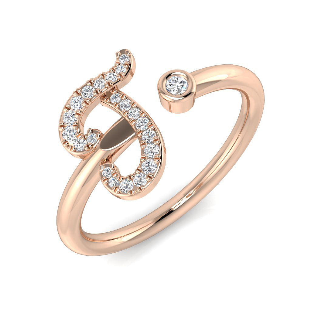 SR52-J — Ring - 9k Rose Gold