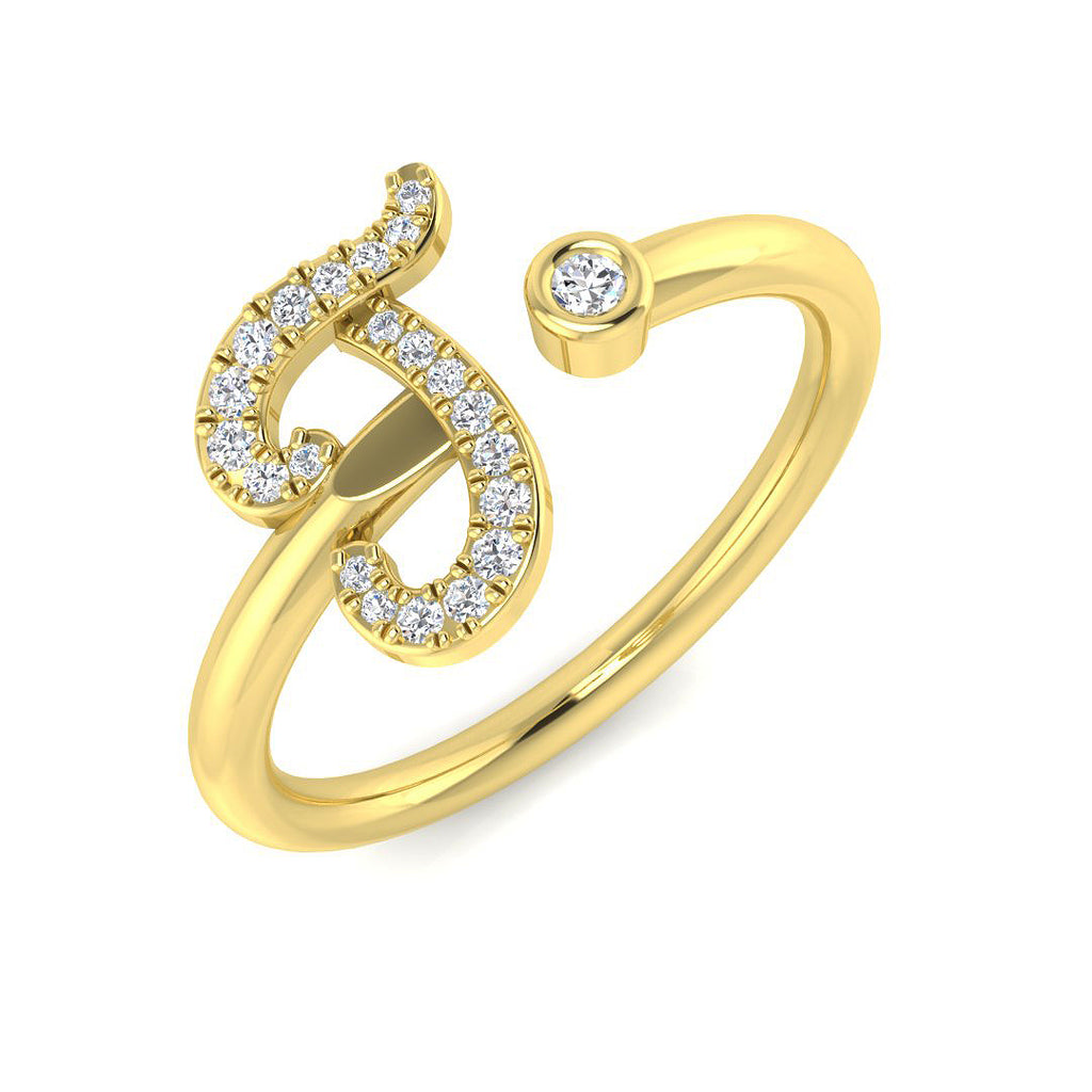 SR52-J — Ring - 9k Yellow Gold