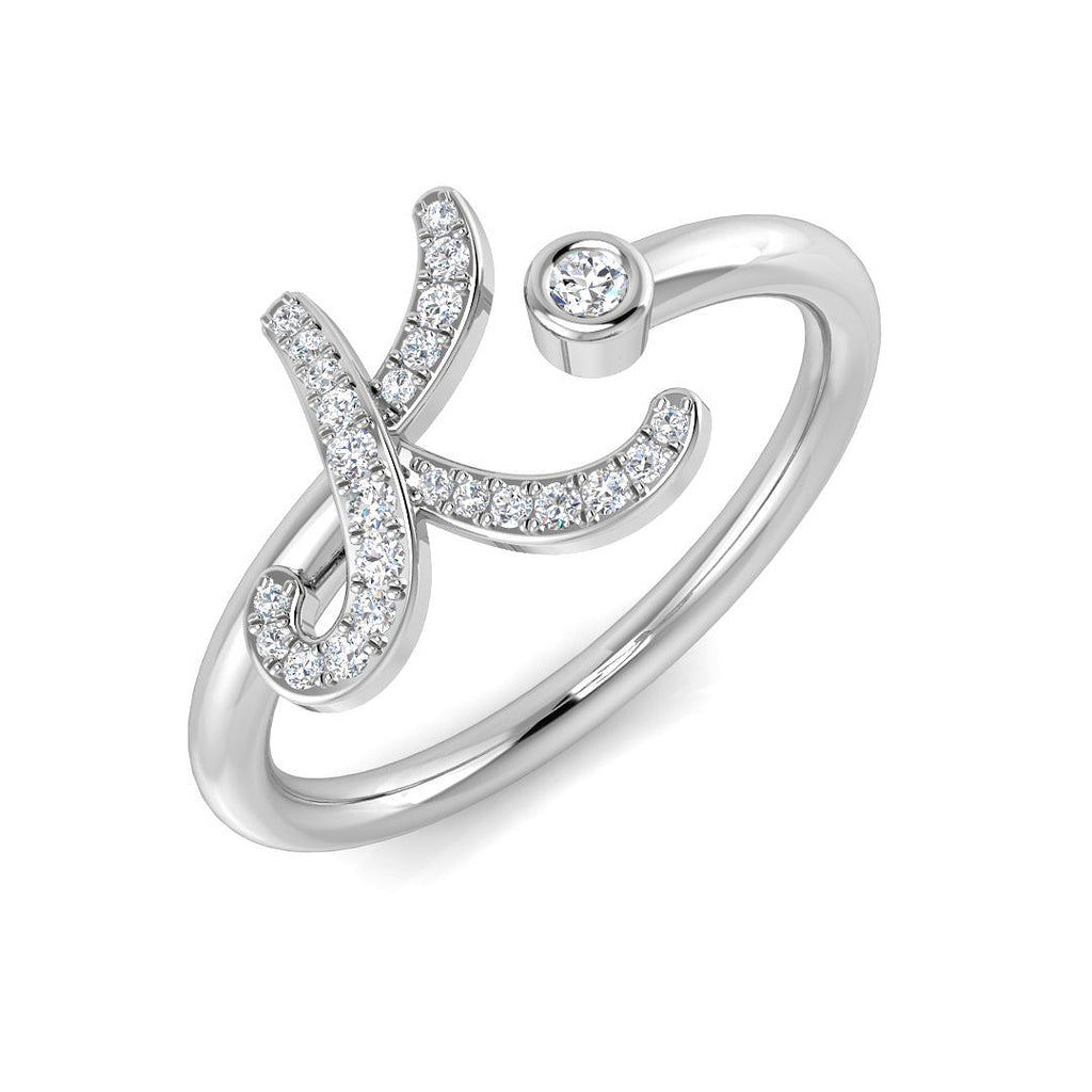 SR52-K — Ring - 9k White Gold
