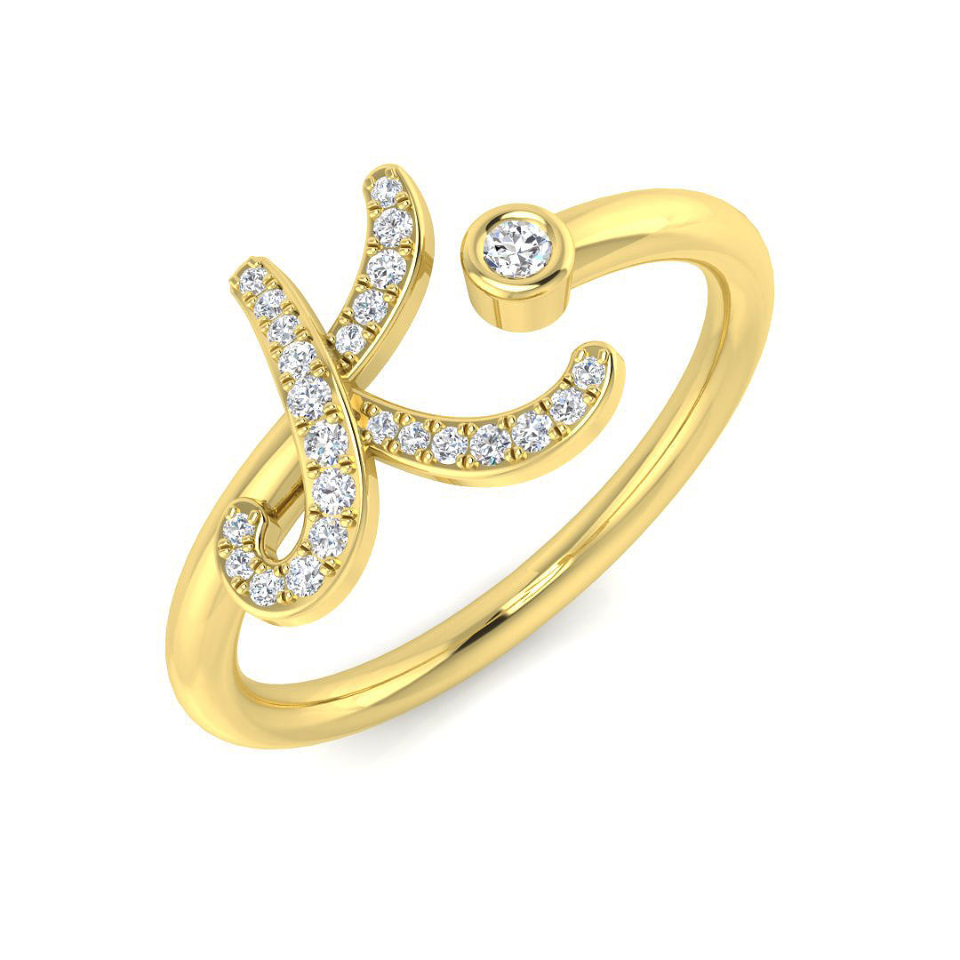 SR52-K — Ring - 9k Yellow Gold