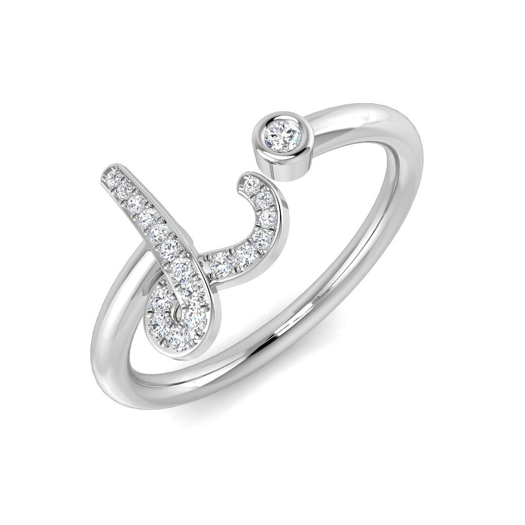 SR52-L — Ring - 9k White Gold