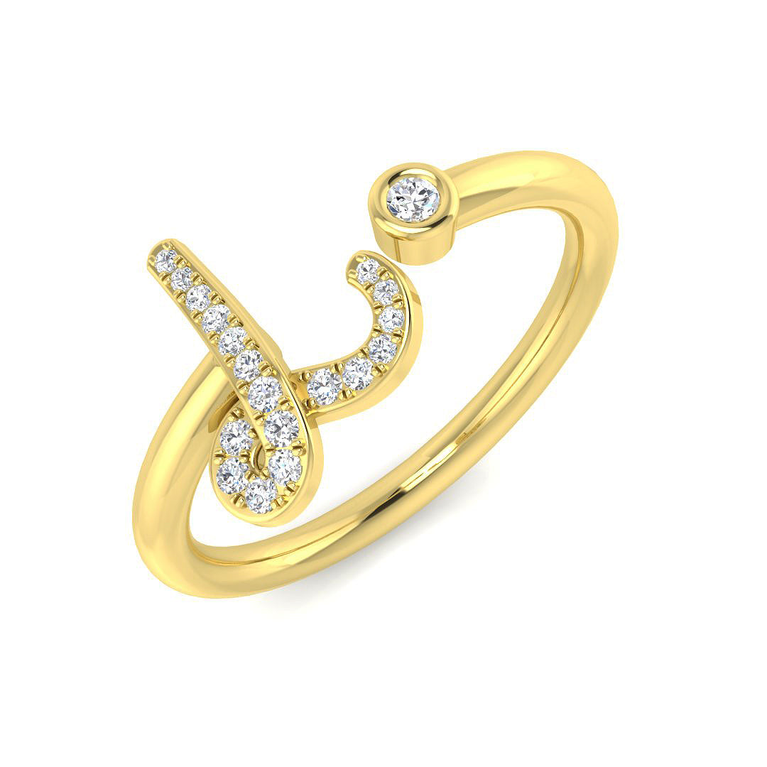 SR52-L — Ring - 9k Yellow Gold