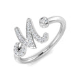 SR52-M — Ring - 9k White Gold