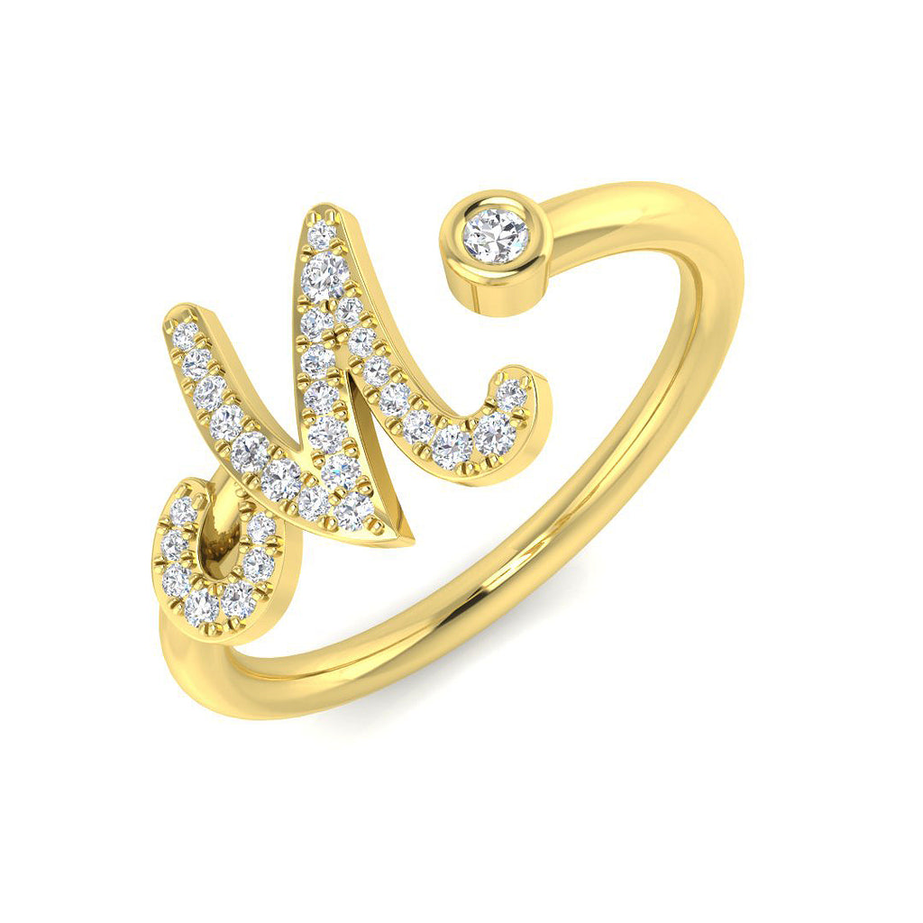 SR52-M — Ring - 9k Yellow Gold