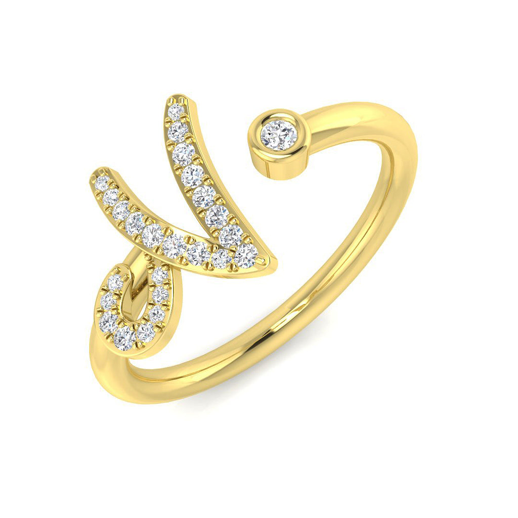SR52-N — Ring - 9k Yellow Gold