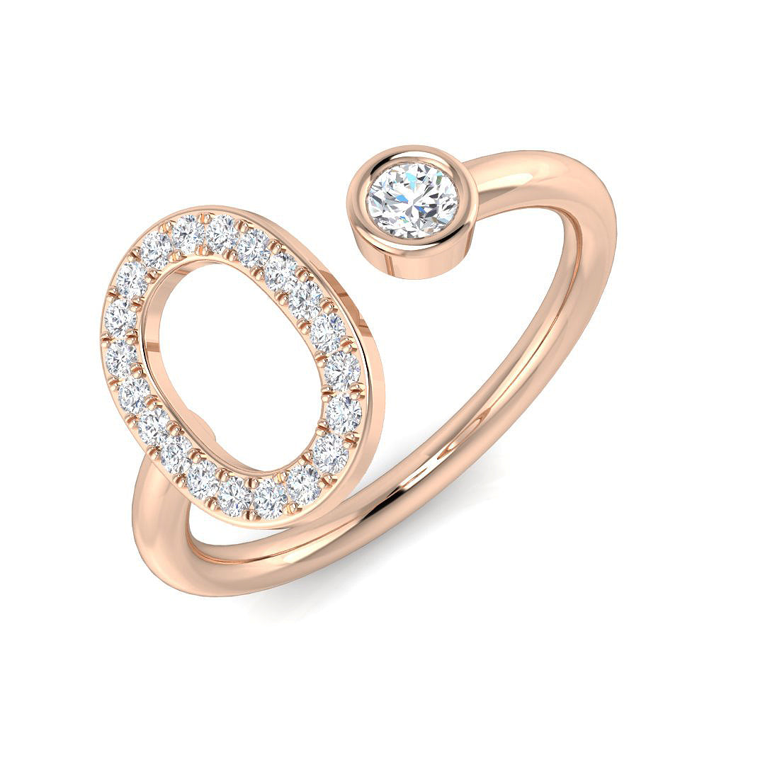 SR52-O — Ring - 9k Rose Gold
