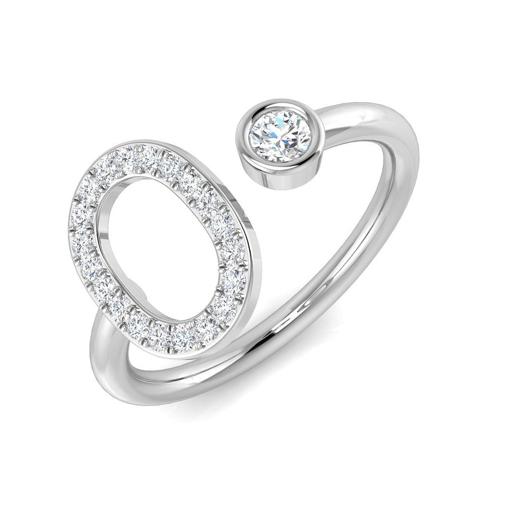 SR52-O — Ring - 9k White Gold