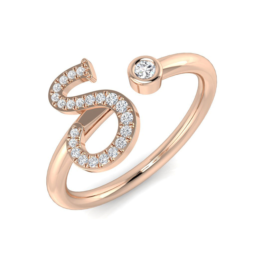 SR52-S — Ring - 9k Rose Gold