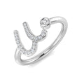 SR52-U — Ring - 9k White Gold