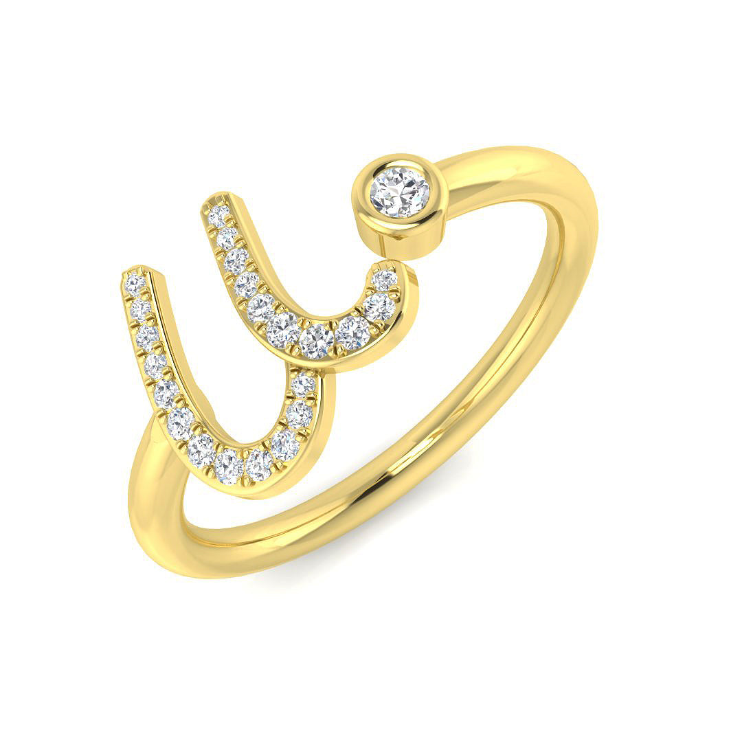 SR52-U — Ring - 9k Yellow Gold
