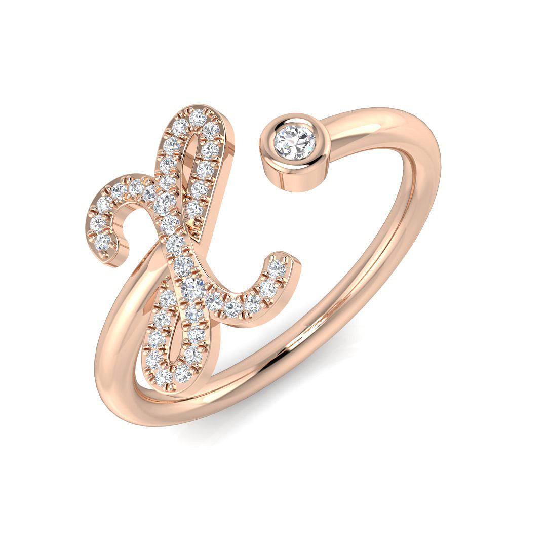 SR52-X — Ring - 9k Rose Gold
