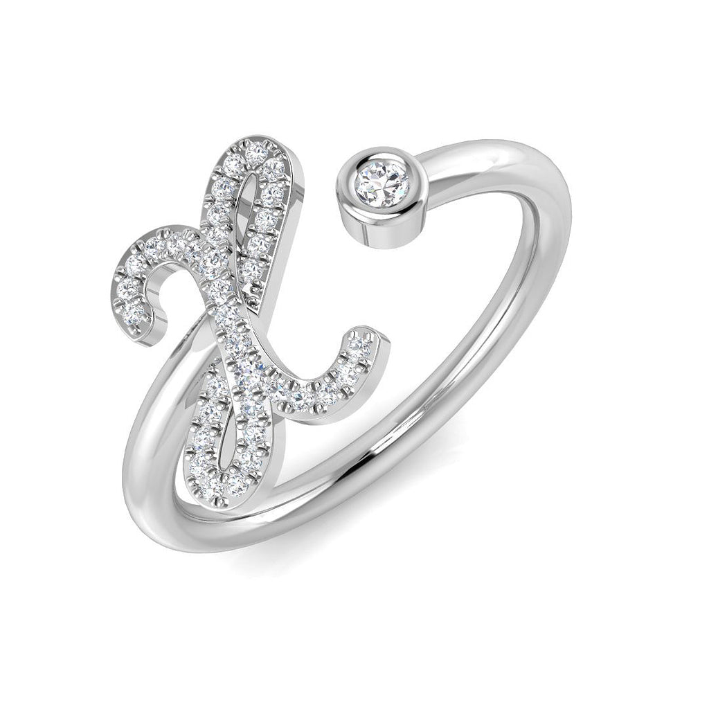 SR52-X — Ring - 9k White Gold
