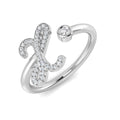 SR52-X — Ring - 9k White Gold