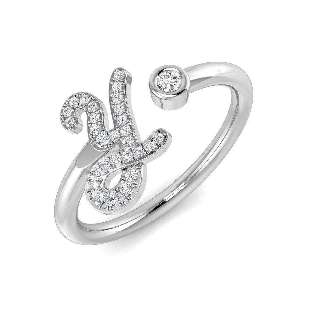 SR52-Y — Ring - 9k White Gold