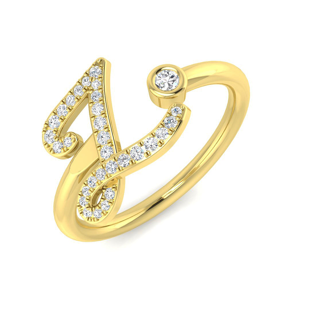 SR52-Z — Ring - 9k Yellow Gold