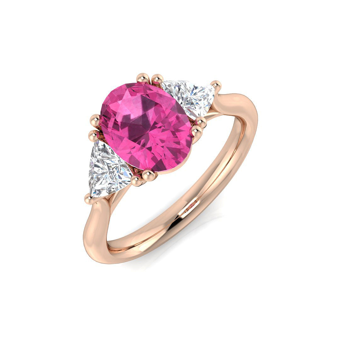 SR521 — Ring - 9k Rose Gold