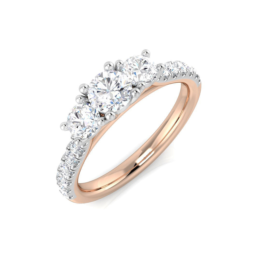 SR527 — Ring - 9k Rose Gold