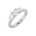 SR527 — Ring - 9k White Gold