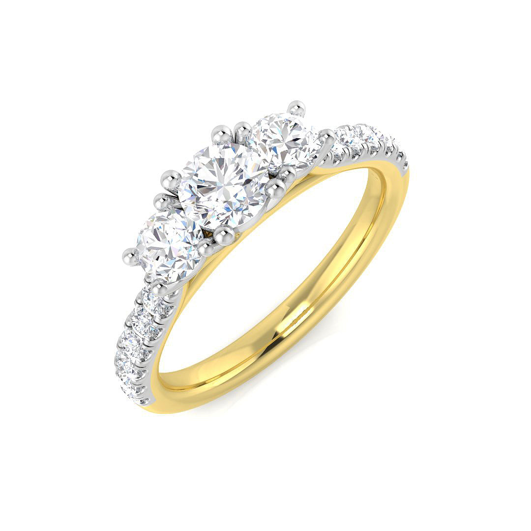 SR527 — Ring - 9k Yellow Gold