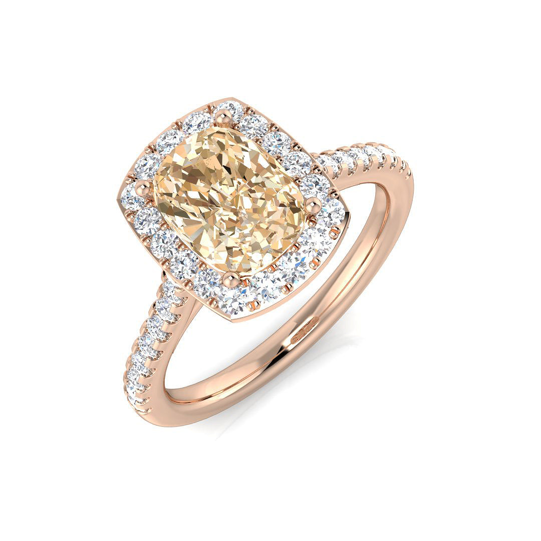 SR529 — Ring - 9k Rose Gold