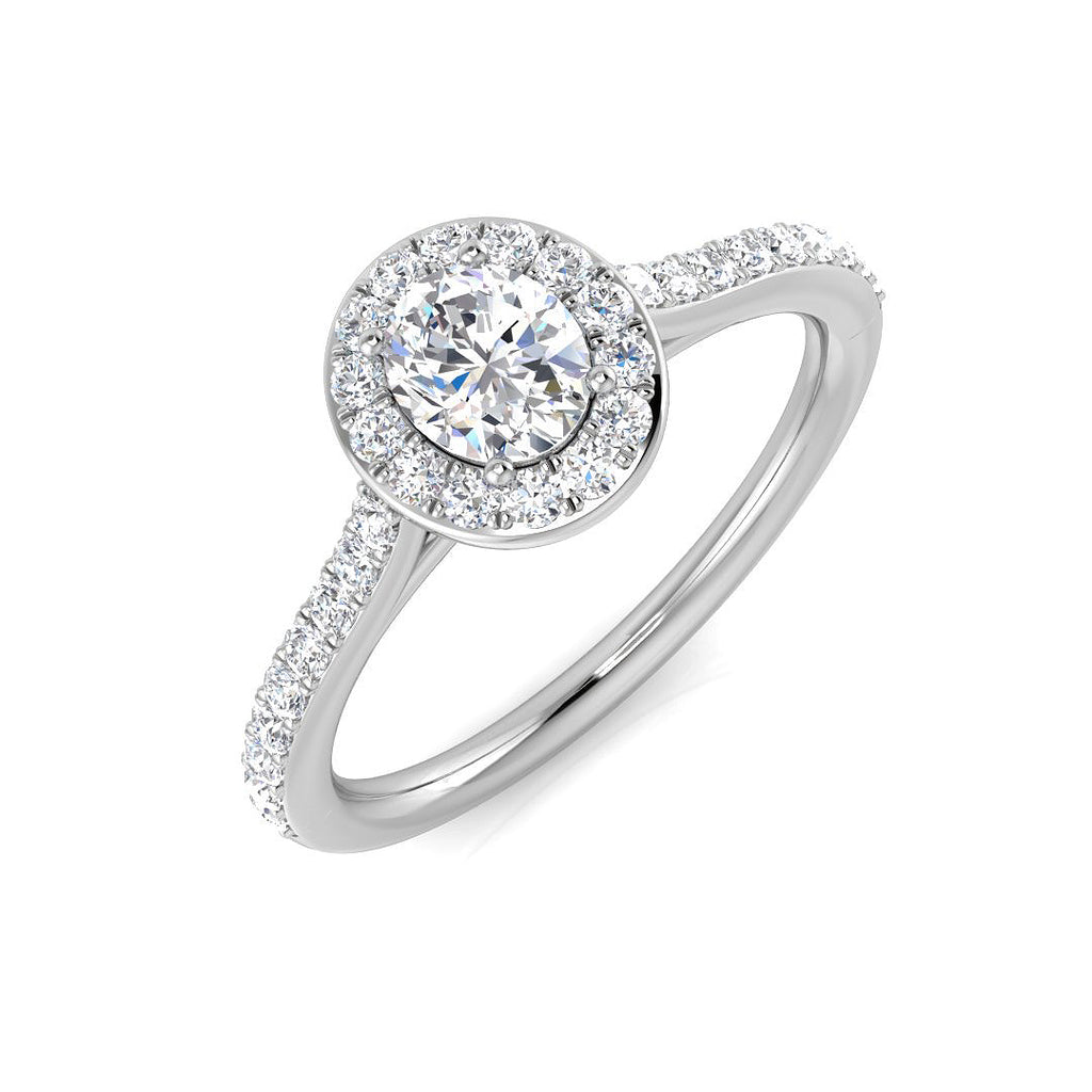 SR54 — Ring - 9k White Gold