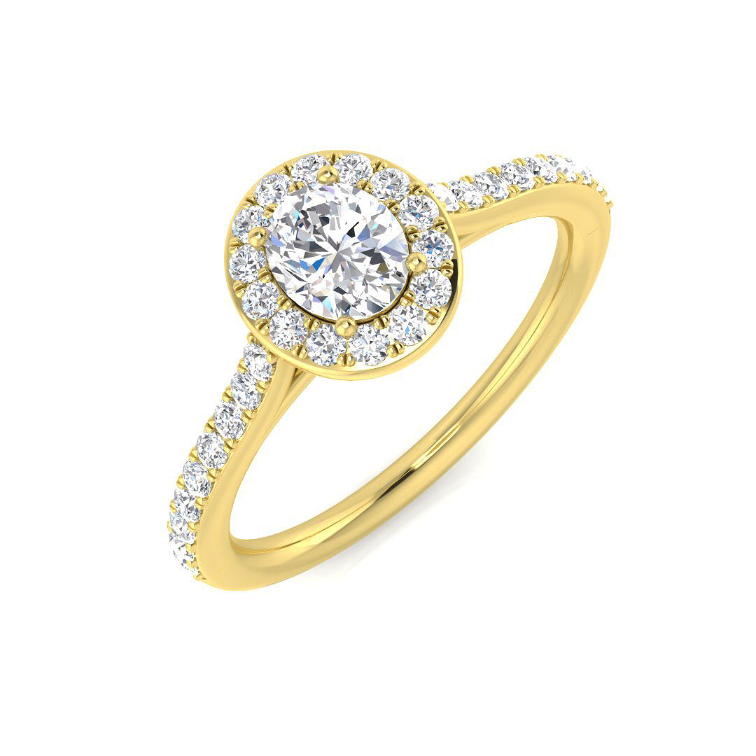 SR54 — Ring - 9k Yellow Gold