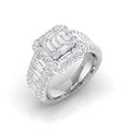 SR551 — Ring - 9k White Gold