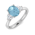 SR567 — Ring - 9k White Gold