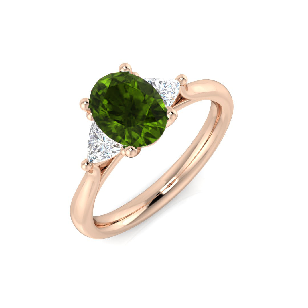 SR568 — Ring - 9 KT Rose Gold