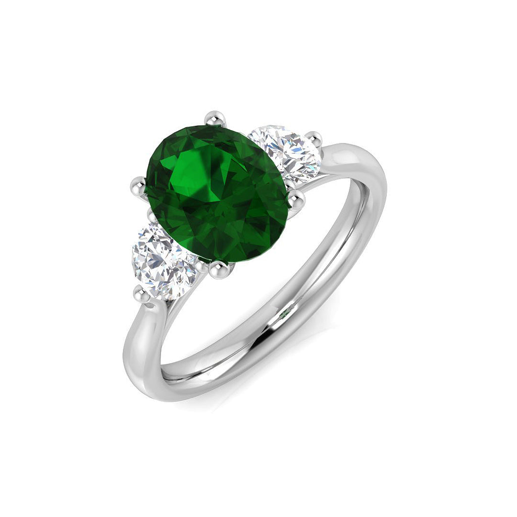SR574 — Ring - 9k White Gold
