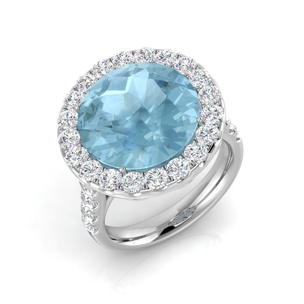 SR594 — Ring - 9k White Gold