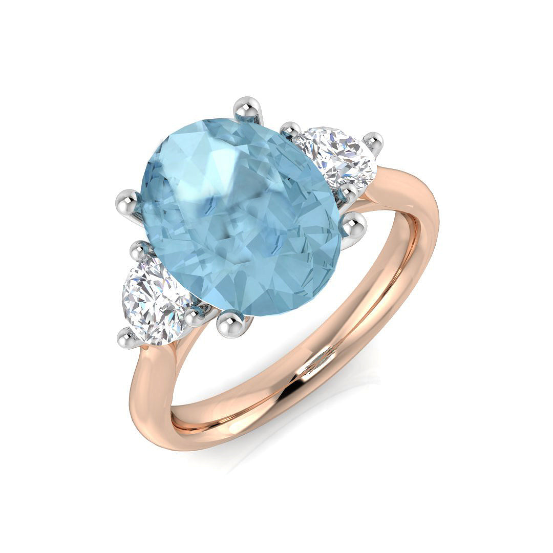 SR595 — Ring - 9k Rose Gold