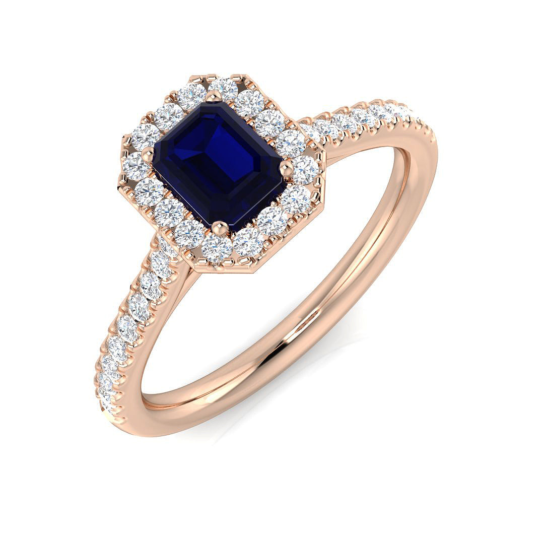 SR597 — Ring - 9k Rose Gold