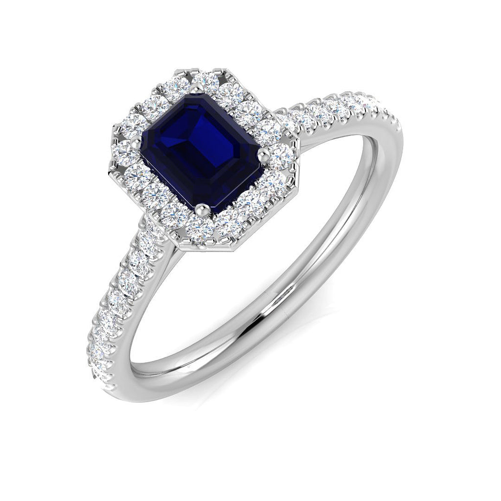 SR597 — Ring - 9k White Gold
