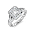 SR604 — Ring - 9k White Gold